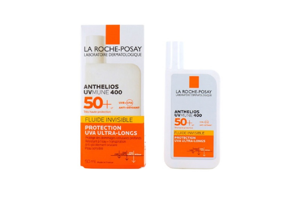 فلوئید ضد آفتاب بی رنگ لاروش پوزای با SPF50 حجم 50 میلی لیتر
